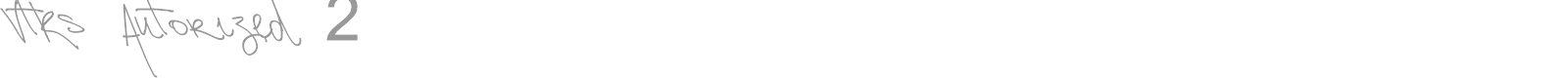 VTKS Autorized font preview